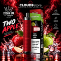 Al Fakher Crown Bar 600 Two Apple – CLOUD9store