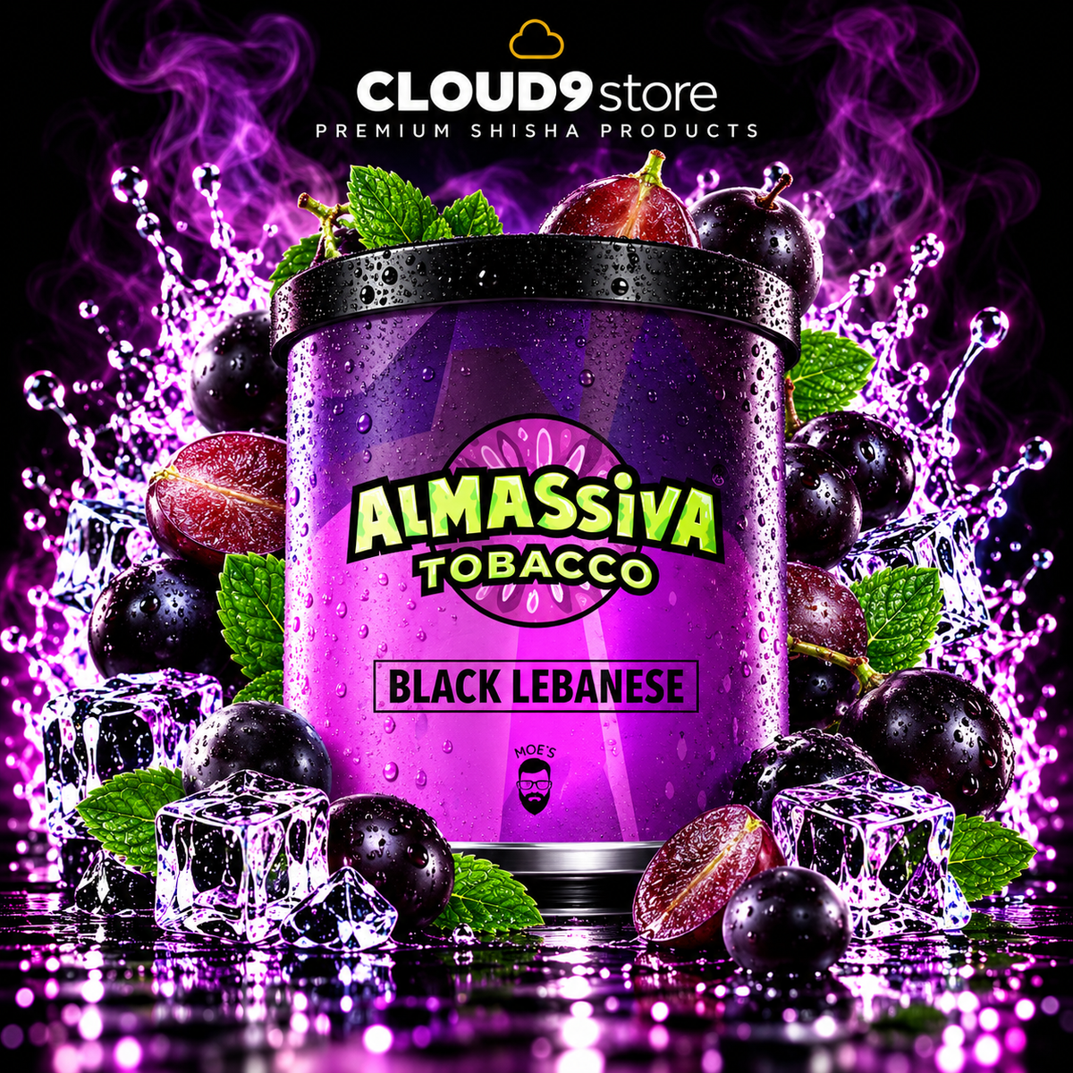 Al Massiva Black Lebanese 200g – CLOUD9store