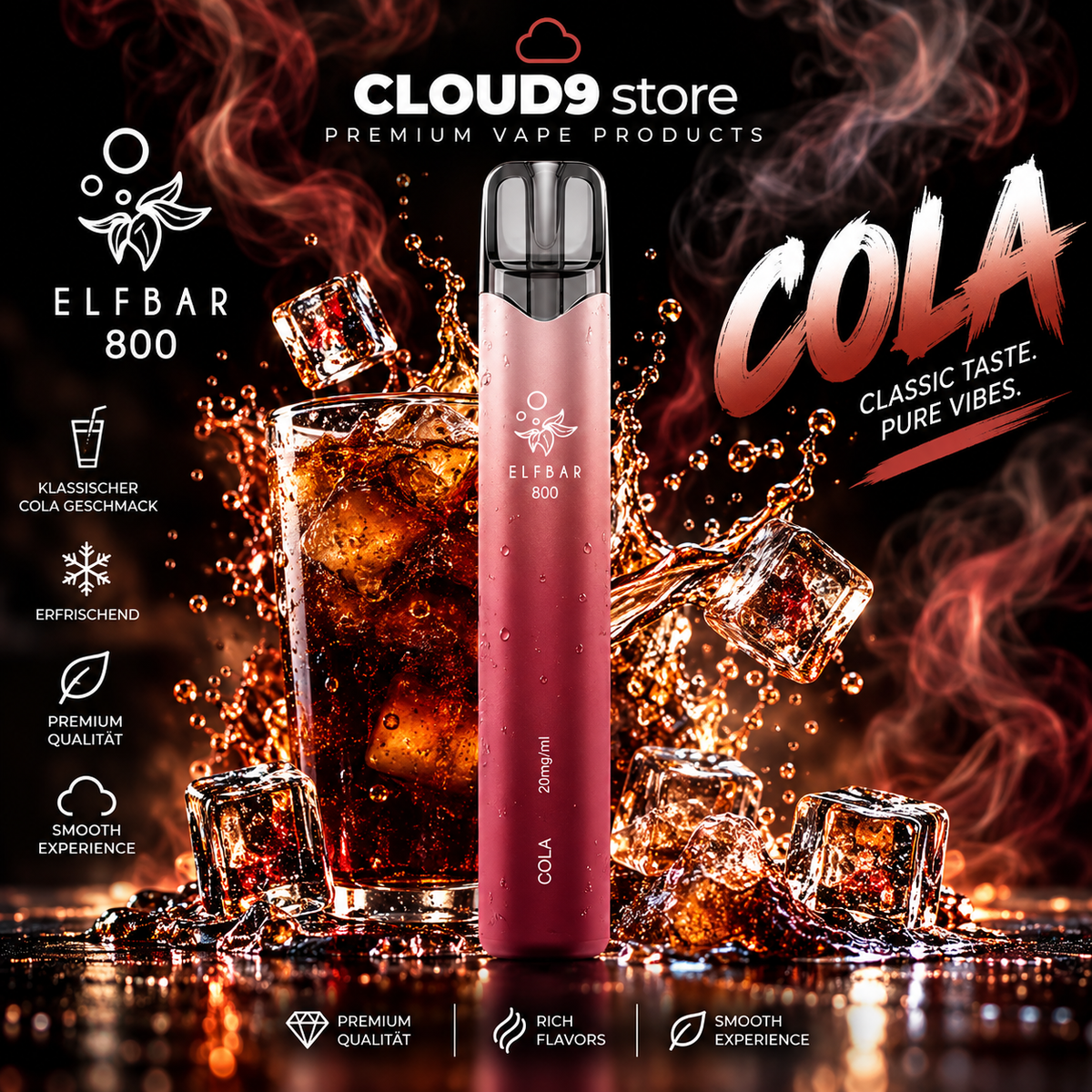 ELFBAR 800 Cola – CLOUD9store